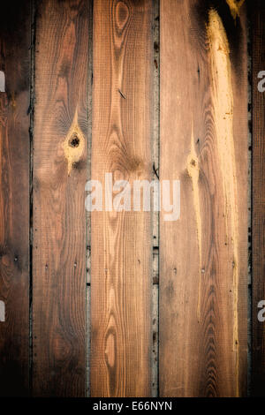 Sfondo di legno, posizionato verticalmente boards Foto Stock