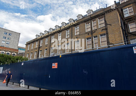 Whitechapel, UK. 16 Ago, 2014. Il Royal Hospital di Londra, Whitechapel, London, England, Regno Unito Credito: Simon Balson/Alamy Live News Foto Stock