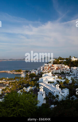 Las Hadas resort in Manzanillo, Messico. Foto Stock