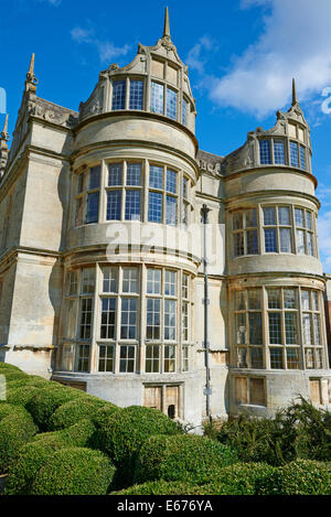 Kirby Hall un paese Elizabethan House Gretton vicino a Corby Northamptonshire Foto Stock