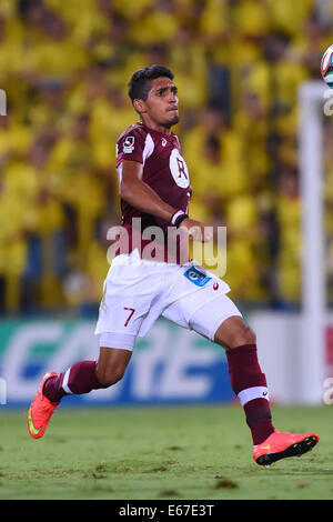 Pedro Junior (Vissel), 16 agosto 2014 - Calcio : 2014 J.League Division 1 tra Kashiwa Reysol 2-0 Vissel Kobe a Hitachi Kashiwa Stadium, Chiba, Giappone. (Foto di YUTAKA/AFLO SPORT) [1040] Foto Stock