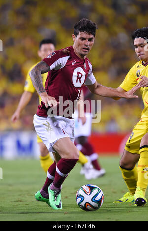 Marquinhos (Vissel), 16 agosto 2014 - Calcio : 2014 J.League Division 1 tra Kashiwa Reysol 2-0 Vissel Kobe a Hitachi Kashiwa Stadium, Chiba, Giappone. (Foto di YUTAKA/AFLO SPORT) [1040] Foto Stock