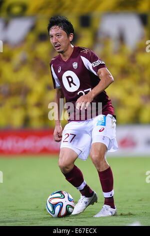 Hideo Hashimoto (Vissel), 16 agosto 2014 - Calcio : 2014 J.League Division 1 tra Kashiwa Reysol 2-0 Vissel Kobe a Hitachi Kashiwa Stadium, Chiba, Giappone. (Foto di YUTAKA/AFLO SPORT) [1040] Foto Stock