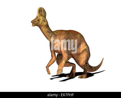 Dinosaurier Corythosaurus / Corythosaurus dinosauro Foto Stock