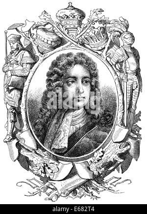 Charles Talbot, primo duca di Shrewsbury, 1660-1718, uno statista inglese, Foto Stock