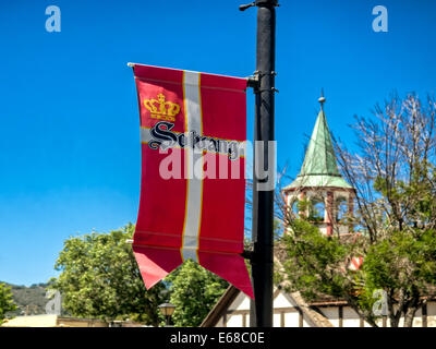 Città danese di Solvang in Santa Ynes, California Foto Stock