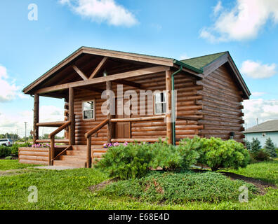 log cabin Foto Stock