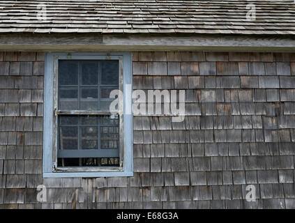 Weathered capanna rustica Foto Stock