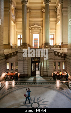 Palazzo di Giustizia di Bruxelles, Belgio. Foto Stock