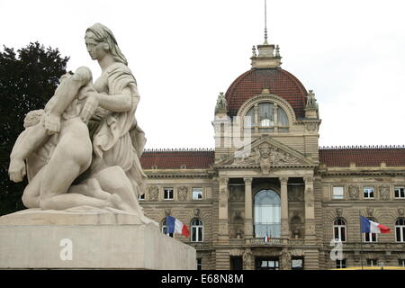 Il Palazzo Imperiale, Strasburgo Foto Stock