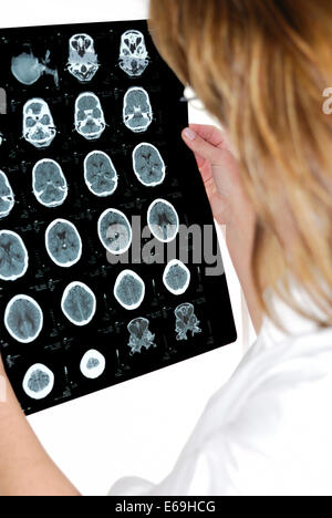 Cat scan,medico,tomography,radiologo Foto Stock