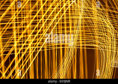Strisce di luce,via lighting