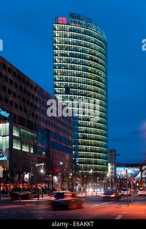 Berlin Potsdamer Platz Sony Center Foto Stock