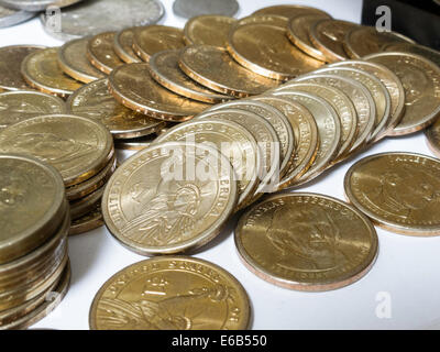 Le monete da collezione, STATI UNITI D'AMERICA Foto Stock