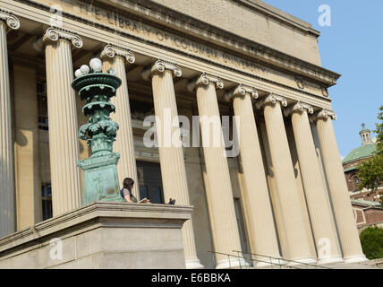 Bassa Memorial Library, Columbia University Foto Stock