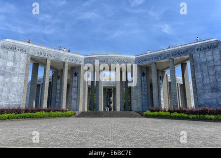 Mardasson Memorial a Bastogne, Belgio Foto Stock