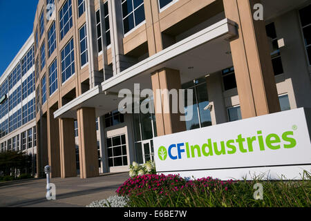 La sede centrale di CF Industries Holdings, Inc. a Deerfield, Illinois. Foto Stock