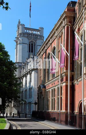 Großbritannien Gran Bretagna Londra la piazza del Parlamento alla Corte suprema del Regno Unito Foto Stock