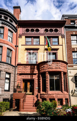 Ambasciata della Repubblica del Mozambico, 1525 New Hampshire Avenue NW, Washington DC Foto Stock