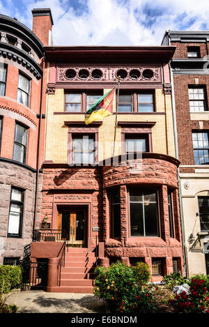 Ambasciata della Repubblica del Mozambico, 1525 New Hampshire Avenue NW, Washington DC Foto Stock