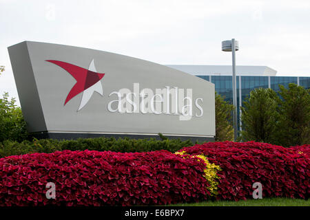 La sede centrale di Astellas Pharma noi, Inc. di Northbrook, Illinois. Foto Stock