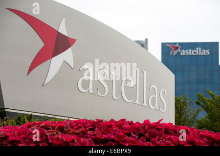 La sede centrale di Astellas Pharma noi, Inc. di Northbrook, Illinois. Foto Stock