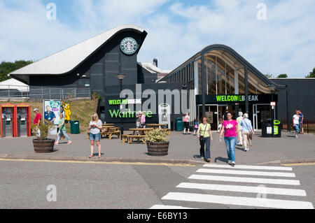 Servizi Membury sull'autostrada M4 in Berkshire, Inghilterra. Foto Stock