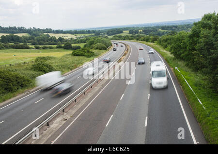 A21 strada vicino a Sevenoaks Kent England Regno Unito Regno Unito Foto Stock