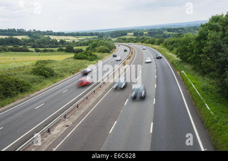 A21 strada vicino a Sevenoaks Kent England Regno Unito Regno Unito Foto Stock