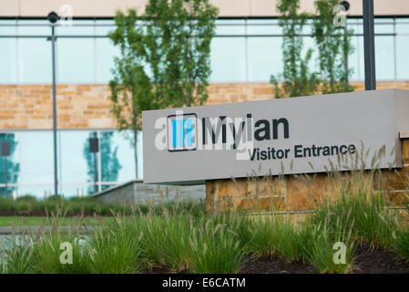 La sede centrale di Mylan Laboratories Inc., in Canonsburg, Pennsylvania. Foto Stock