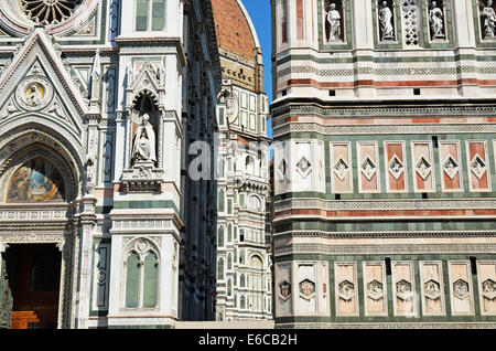 Basilica di Santa Maria del Fiore o Duomo di Santa Maria del Fiore, Firenze, Toscana, Italia, Europa Foto Stock