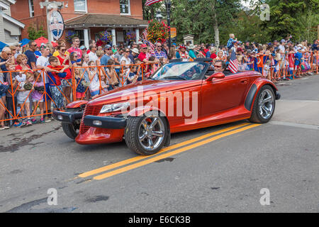 Quarto di luglio parade a Breckenridge Foto Stock