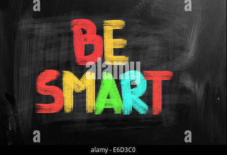 Concetto scritta a mano con Chalk - immagine a colori Foto Stock