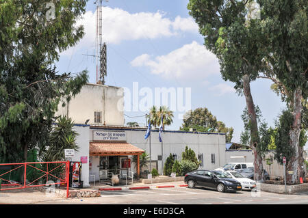Rosh Pinna, Israele, la stazione di polizia Foto Stock