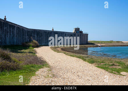 Hurst castello vicino Milford-on-Sea Hampshire in Inghilterra, costruito da Henry VIII Foto Stock