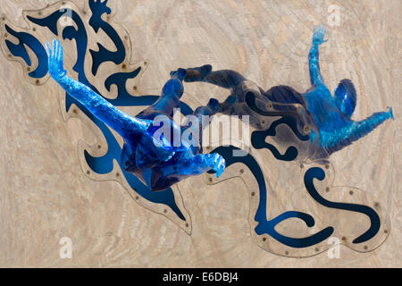 L'onda St Johns Square, Blackpool Foto Stock