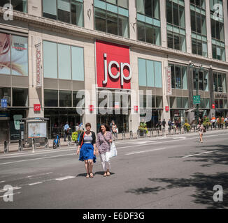 Il Midtown Manhattan J.C.Penney department store di New York Foto Stock