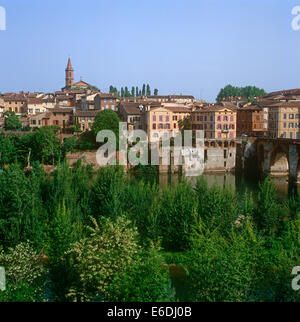 Fiume Tarn Albi Francia Foto Stock