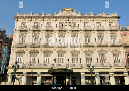 L'Hotel Inglaterra Avana Cuba Foto Stock