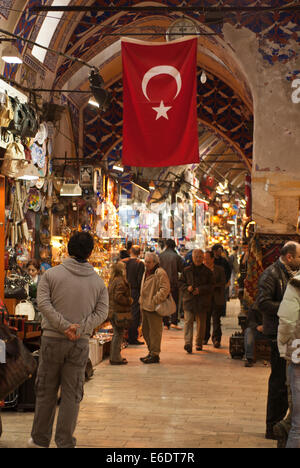 Il Grand Bazaar Istanbul Turchia Foto Stock