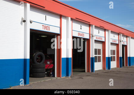 KAL Tire, commercio al dettaglio di pneumatici Foto Stock