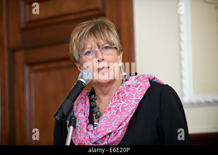 Prue Leith al oldie pranzo letteraria Foto Stock