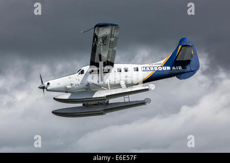 De Havilland Canada DHC3 Turbo Otter idrovolanti rullaggio Foto Stock