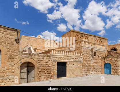 Città vecchia di Midyat, Mardin, Tur Abdin, Anatolia sudorientale Regione, Anatolia Provincia, Turchia Foto Stock