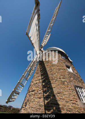 Il mulino a vento di Heage vicino,Ripley Derbyshire, Regno Unito Foto Stock