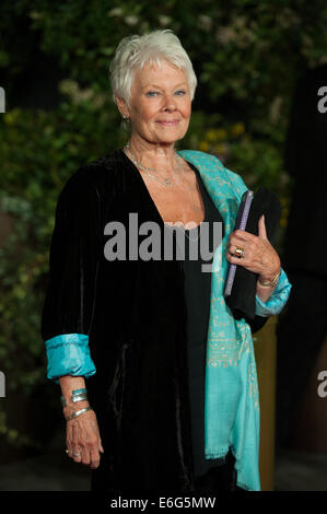 EE British Academy Film Awards (BAFTA) dopo party tenuto presso la struttura Grosvenor House - Arrivi. Dotato di: Dame Judi Dench dove: Londra, Regno Unito quando: 16 Feb 2014 Foto Stock