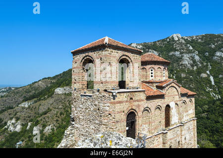 Asenov Fortezza, antica chiesa Foto Stock