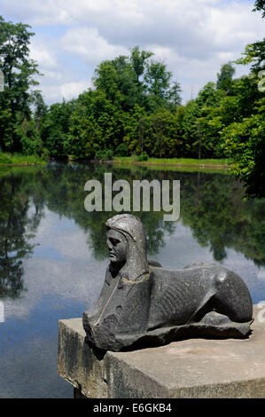 Giardino paesaggistico Arkadia nei pressi di Lowicz, Polonia, Europa Foto Stock