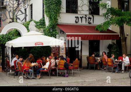 Ristorante ebraico Ariel in Krakow-Kazimierz, Polonia, Europa Foto Stock