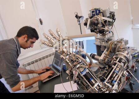 Lira-Lab dell Università di Genova (Italia), Laboratorio di Advanced Robotics integrata Foto Stock